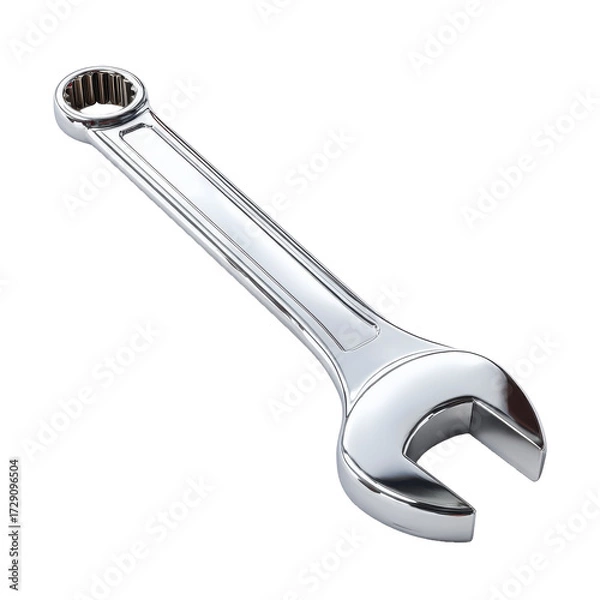Obraz 3d wrench icon png spanner tool png repair tool png mechanic tool png hand tool png transparent background image