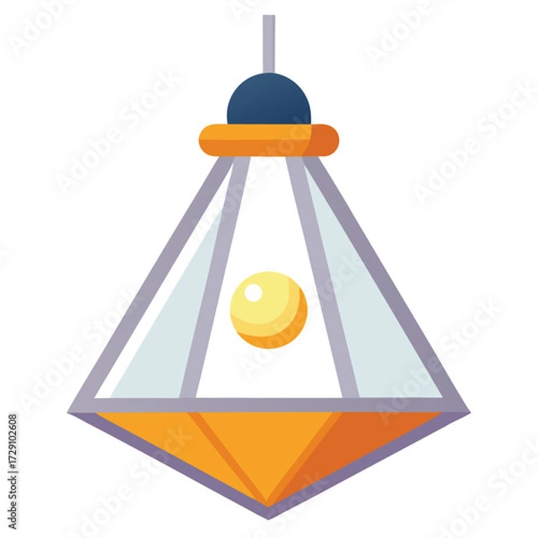 Fototapeta light vector image on white background