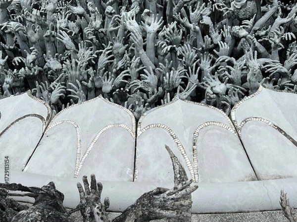 Obraz Thailand Temple Sculpture