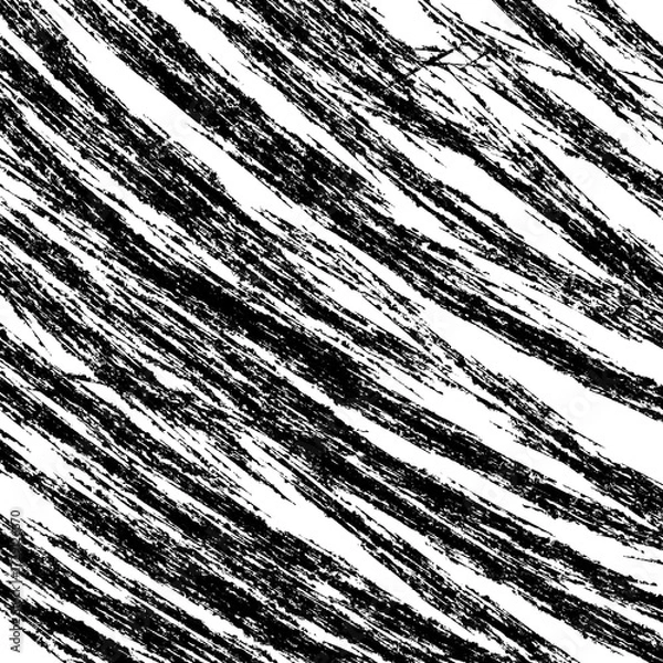 Fototapeta abstract grunge black white paint on transparant background