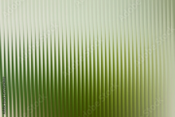 Fototapeta Abstract vertical lines with a subtle green gradient effect, creating a soft and organic texture