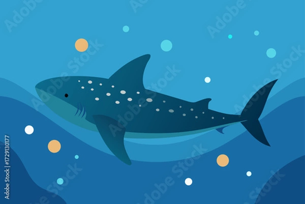 Obraz shark in the sea