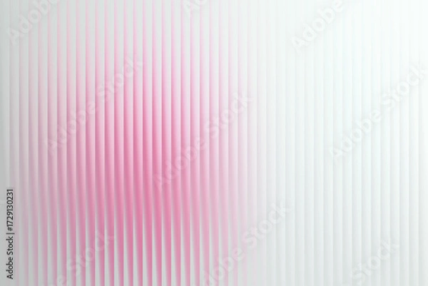 Fototapeta Abstract vertical ribbed texture with soft pink and white tones and a subtle gradient