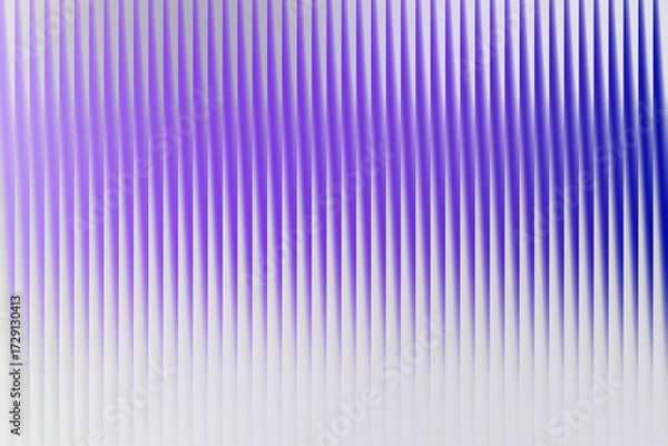 Fototapeta Purple and blue vertical ribbed pattern with bright light and subtle glow effect