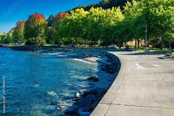 Fototapeta Ruston Shoreline Walkway 4