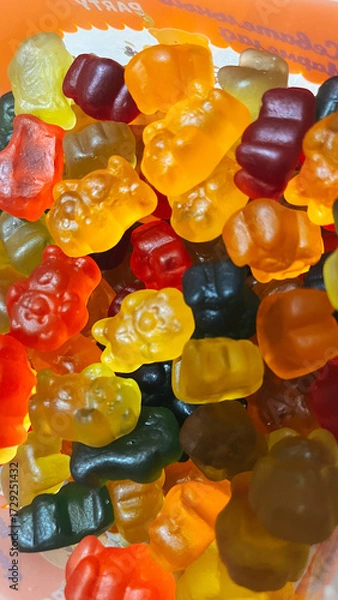 Obraz colorful jelly beans