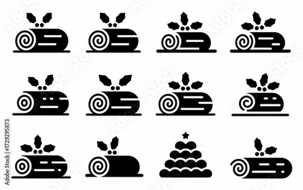 Obraz food icons set