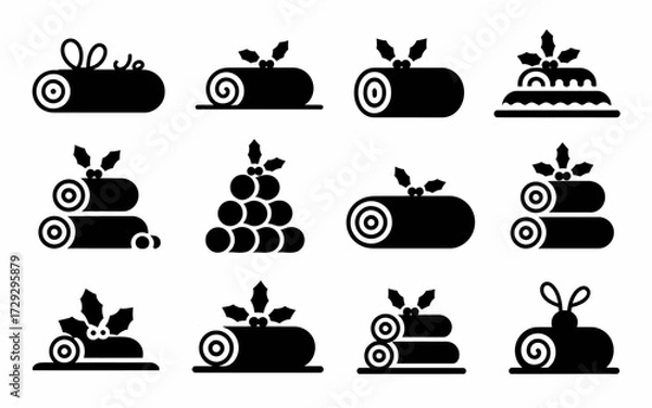Obraz food icons set