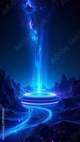 Fototapeta abstract space background