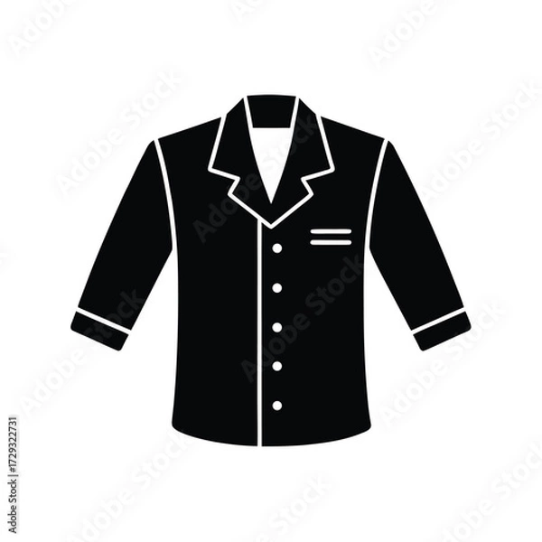Fototapeta Sailor element isolated uniform on white background