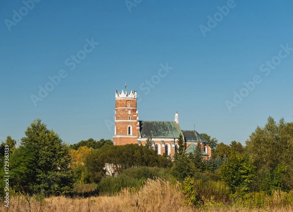 Fototapeta Church of the Holy Trinity and the Nativity of the Blessed Virgin Mary in Chodle