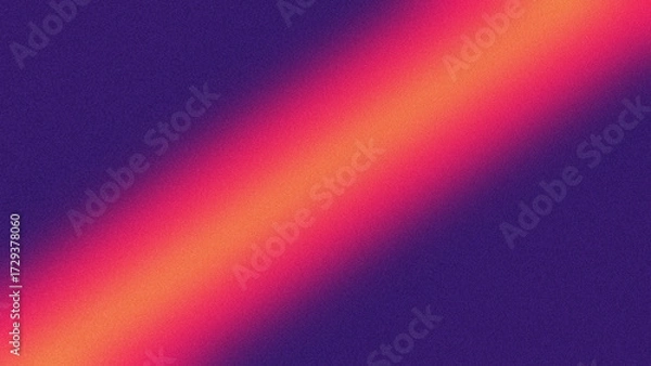 Fototapeta dark purple neon pink orange diagonal gradient grainy noise texture background overlay effect aesthetic wallpaper