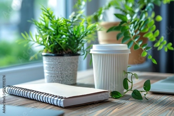 Obraz Workplace with Coffee.