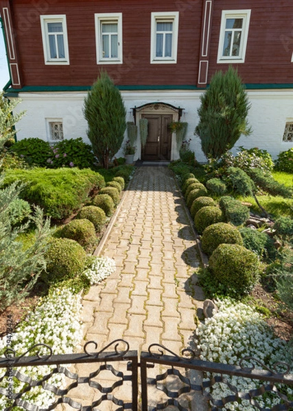 Obraz garden path in garden