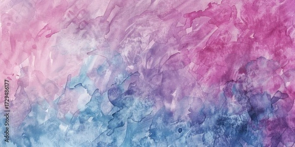 Fototapeta Watercolor Paper Texture Empty Blank Background