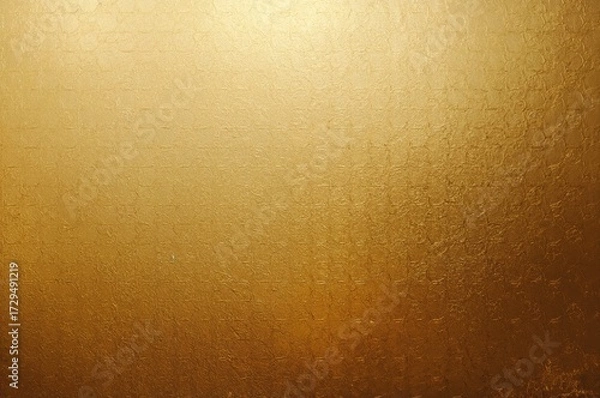 Fototapeta Golden textured backdrop with gradient shadow and vintage abstract design