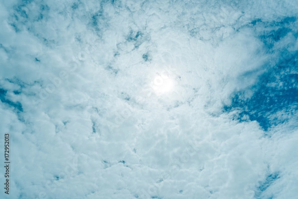 Fototapeta clear blue sky background,clouds with background.