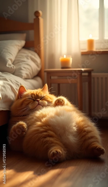 Fototapeta Kitty Sleeping-3
