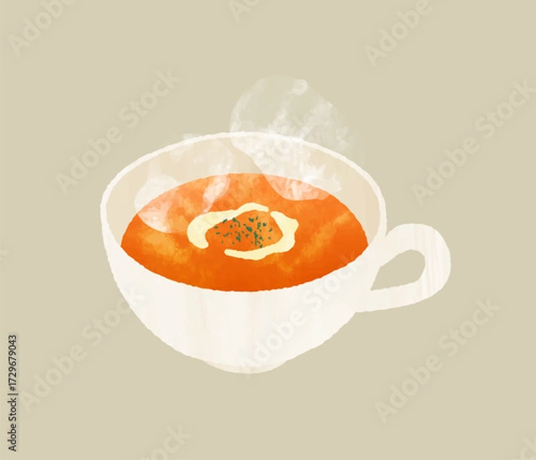 Fototapeta 海老のビスク