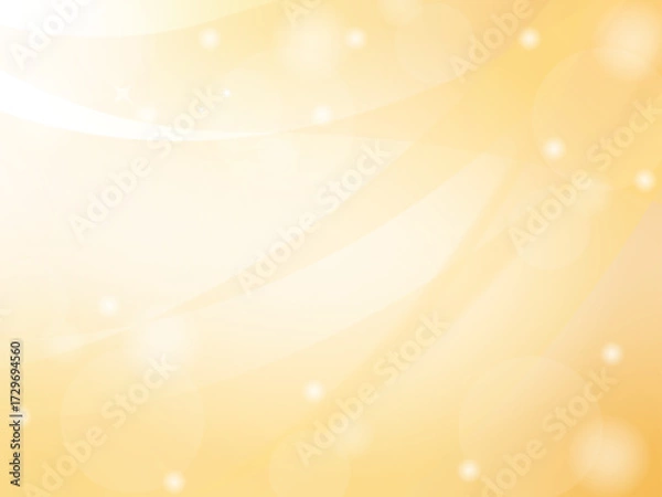 Obraz オレンジの可愛い背景素材　綺麗なキラキラ
