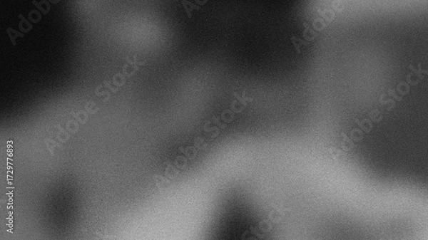 Obraz Abstract black and white grainy textured background