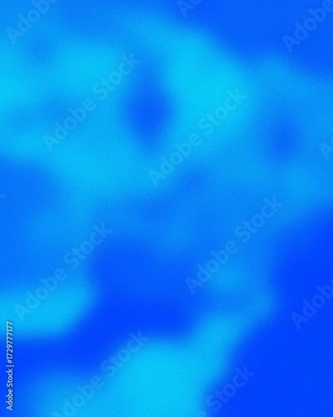 Obraz Grainy Abstract blue watercolor texture background