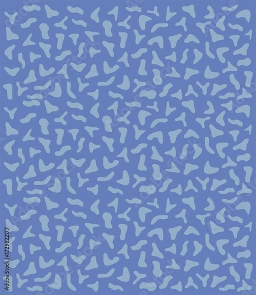 Obraz Light blue abstract scattered geometric pattern background