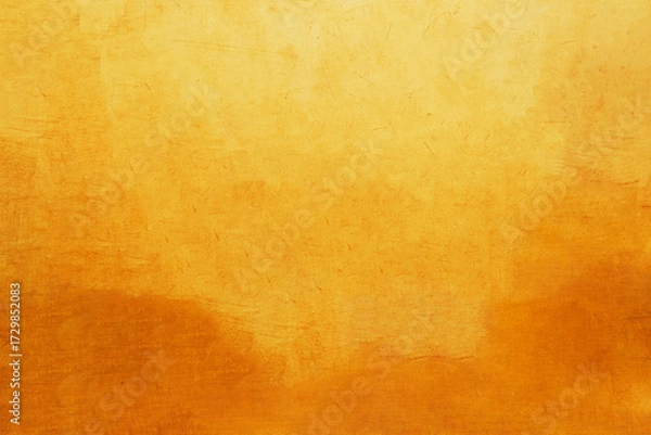 Fototapeta Old glod metal wall background or texture and shadow