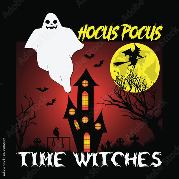 Fototapeta Hocus pocus time witches