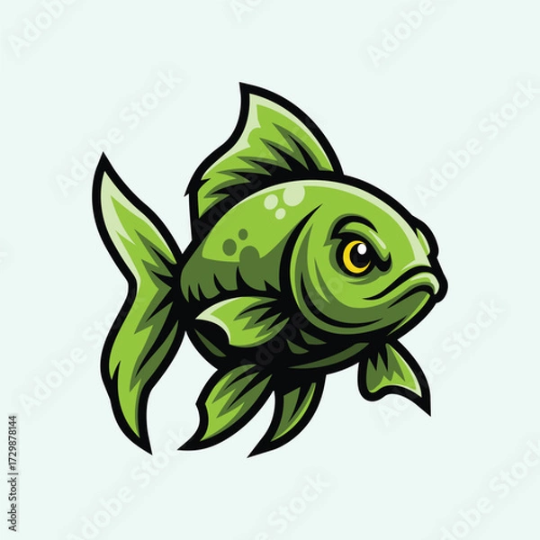 Obraz Fish Graphic Vector Illustration