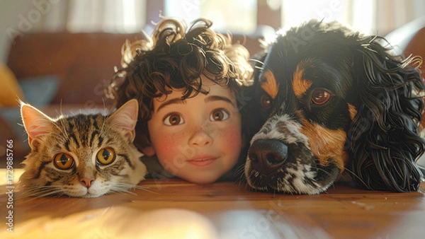 Obraz 子どもたち