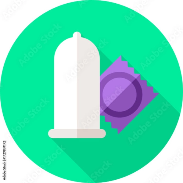 Obraz Condom Icon