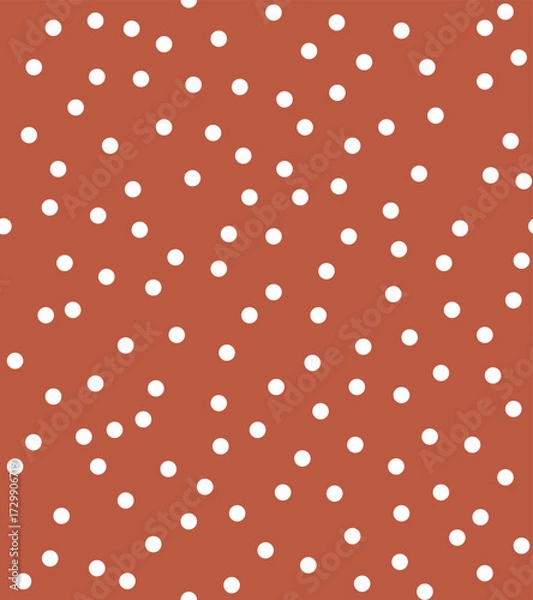 Fototapeta Abstract Random Art.  Polka dots Background Small Pattern Cute Summer. Seamless Graphic Blob. Geometric Ink Dot Pattern
