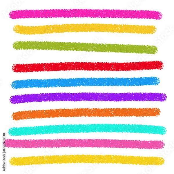 Fototapeta Vibrant colorful lines background pattern illustration on dark backdrop design element