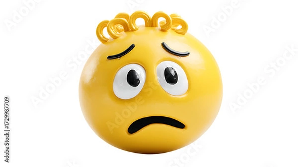 Fototapeta with with thinking expression 