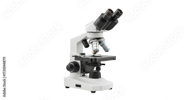 Fototapeta Modern Laboratory Microscope for Scientific Research and Study