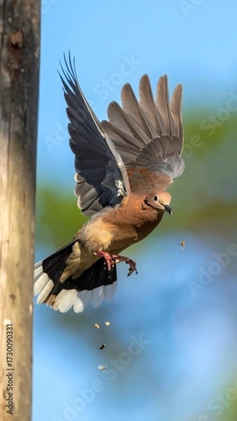 Obraz A dove in flight