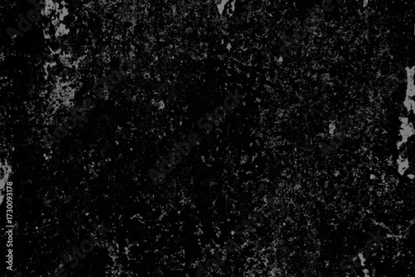 Fototapeta Black Grunge Distressed Texture Overlay: Dark Vertical Scratches Background