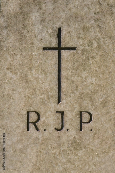 Obraz Friedhof, Grabstein, Statue	

