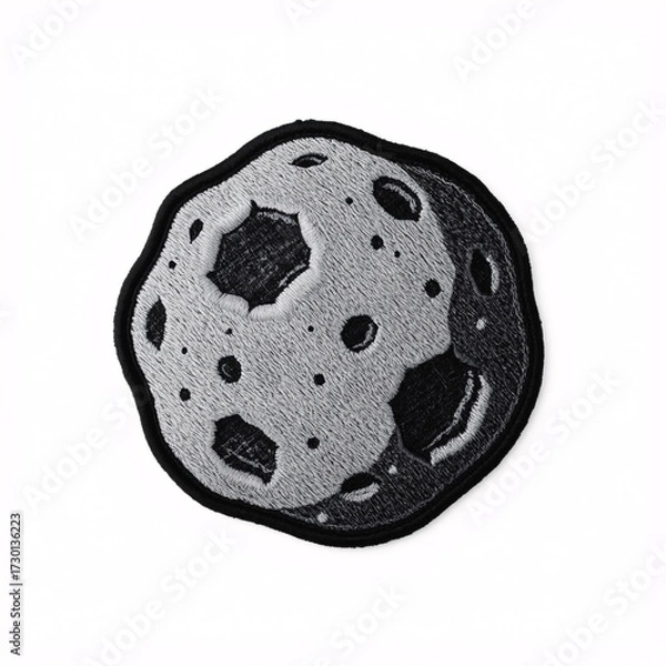 Obraz PatchAsteroid, PatchMeteorite, PatchSpace, PatchSolarSystem, PatchAstronomy, PatchScience, PatchLearning, PatchEducation, PatchStudy, PatchEmbroidery, PatchFabric, PatchStitching, PatchWeaving, PatchH