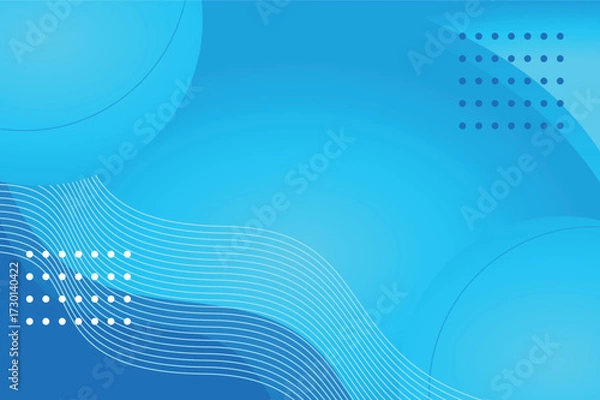 Obraz Simple Blue Background Wallpaper HD