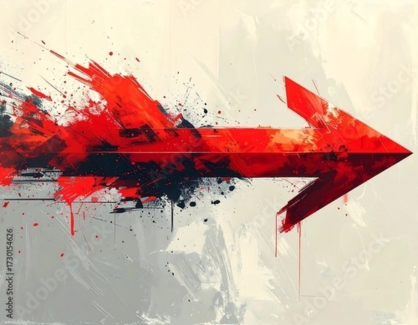Obraz Abstract arrow graphic (1)