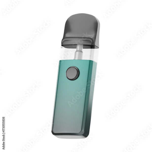 Obraz 3D Vape Pod Cartridge Icon - Refillable E-Liquid Container