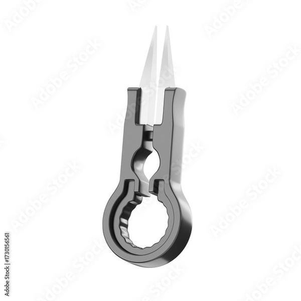 Obraz 3D Vape Coil Atomizer Icon - E-Cigarette Heating Element Symbol