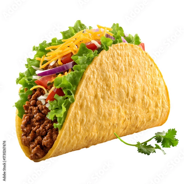 Obraz chicken wrap sandwich
