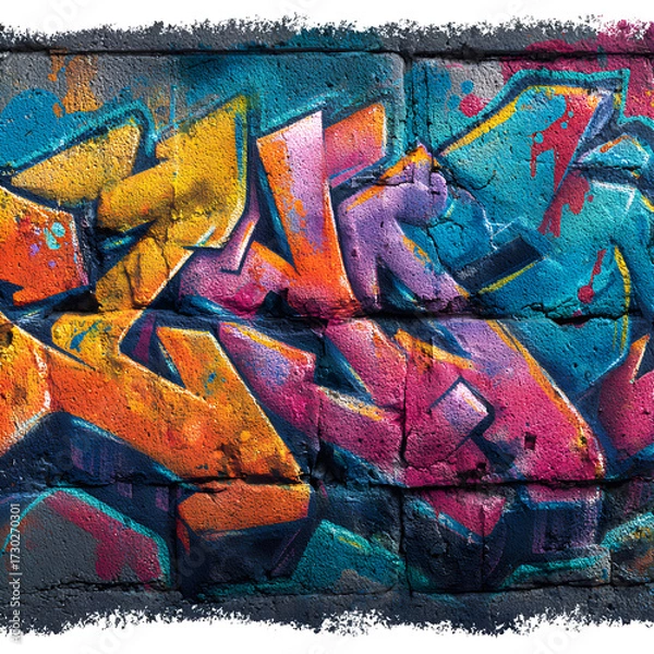 Obraz graffiti on the wall