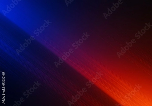 Obraz Dynamic Blue Red Gradient Abstract Light