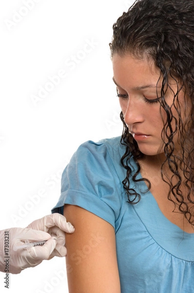 Obraz Flu or Allergy Shot