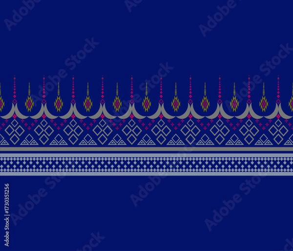 Fototapeta geometric ethnic pattern vector design