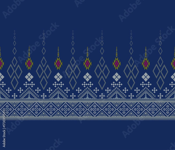 Fototapeta geometric ethnic pattern vector design
